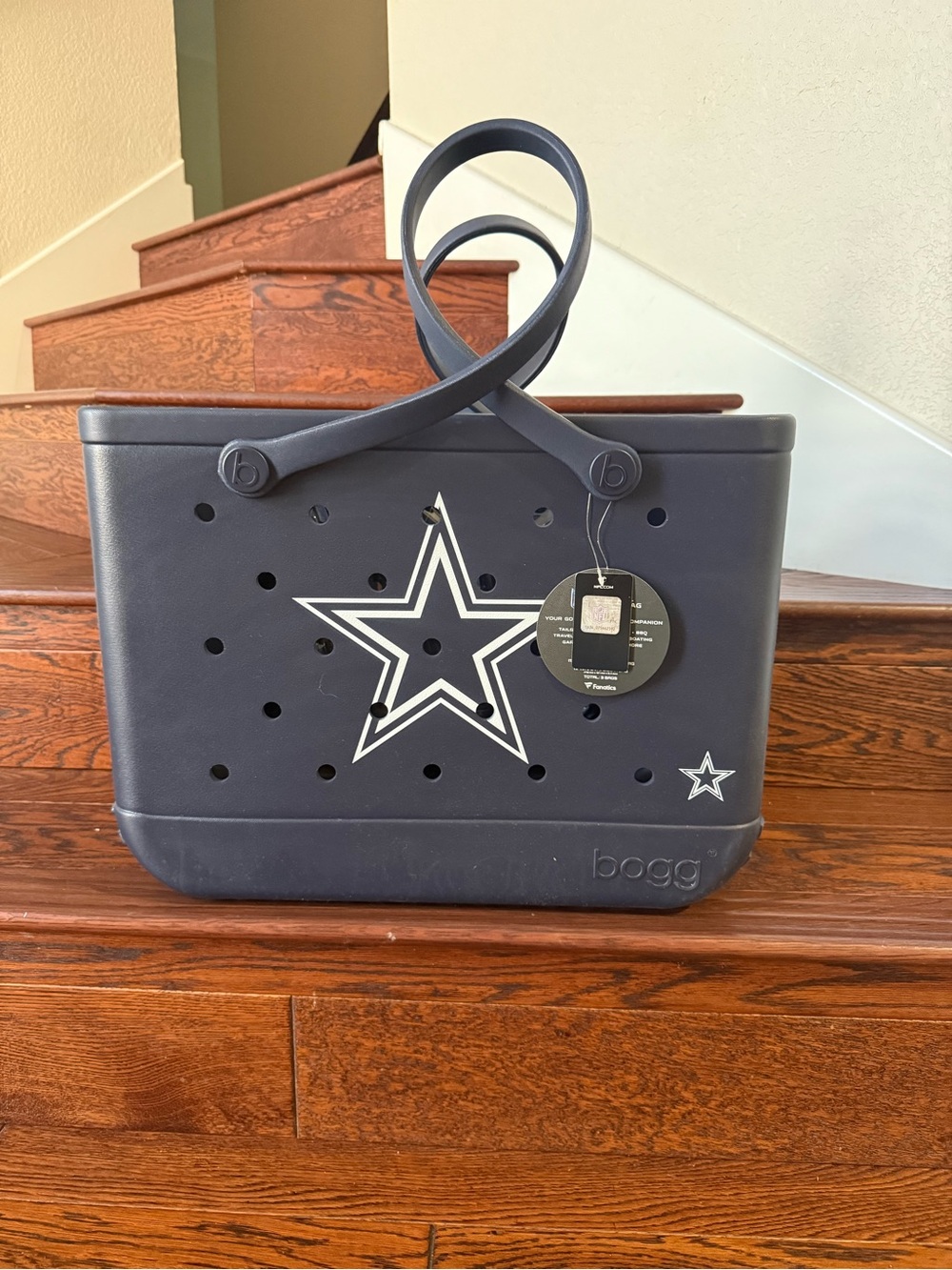 NWT XL Dallas Cowboys Bogg bag